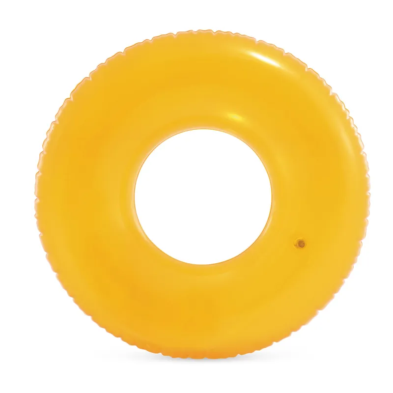 Salvagente arancione, perfetto per avventure estive, ciambelle da nuoto