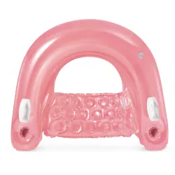 Poltrona da nuoto rosa, perfetta per il relax in piscina
