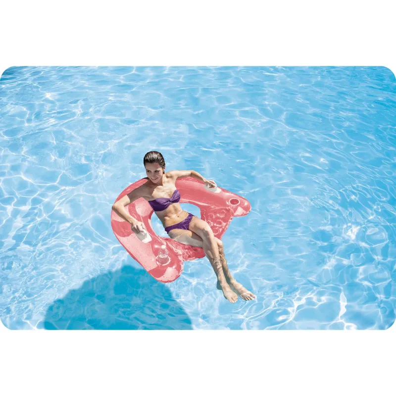 Poltrona da nuoto con maniglie, perfetta per divertirsi in acqua