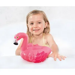 Giocattolo da bagno colorato a forma di fenicottero, perfetto per il divertimento in acqua
