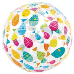Palla da spiaggia gonfiabile pesci allegri 51 cm INTEX 59040