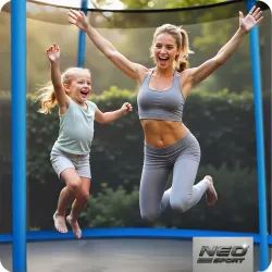 Trampolino da giardino 6ft, perfetto per attività fisica all'aperto