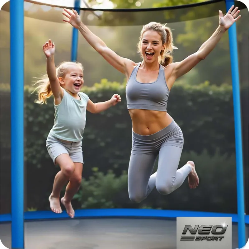 Trampolino da giardino 6ft, perfetto per attività fisica all'aperto