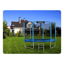Trampolino da Giardino 6ft verde con Rete di Sicurezza