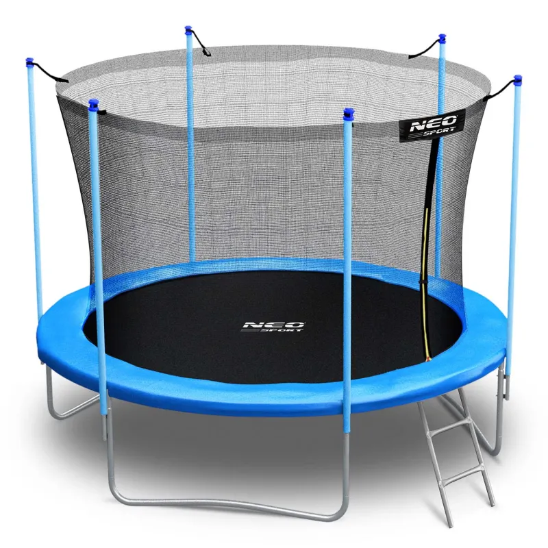 Trampolino da Giardino 8ft verde, perfetto per il gioco all'aperto