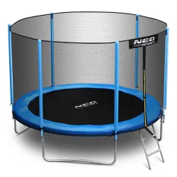 Trampolino da giardino 10ft, design vivace per il divertimento all'aperto