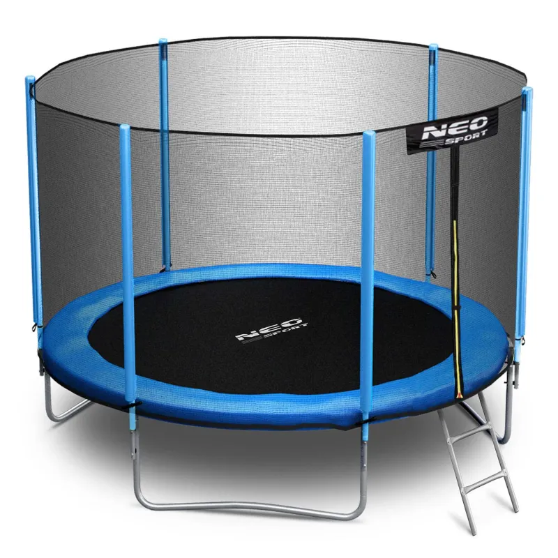 Trampolino da giardino 10ft, design vivace per il divertimento all'aperto