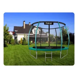 Trampolino da giardino 8ft, colorato, perfetto per il divertimento all'aperto