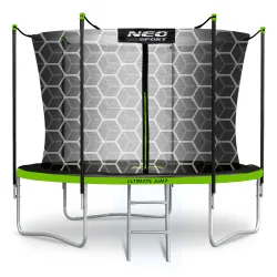 Neo-Sport Trampolino da Giardino 10ft/312cm con Rete Interna e Scala