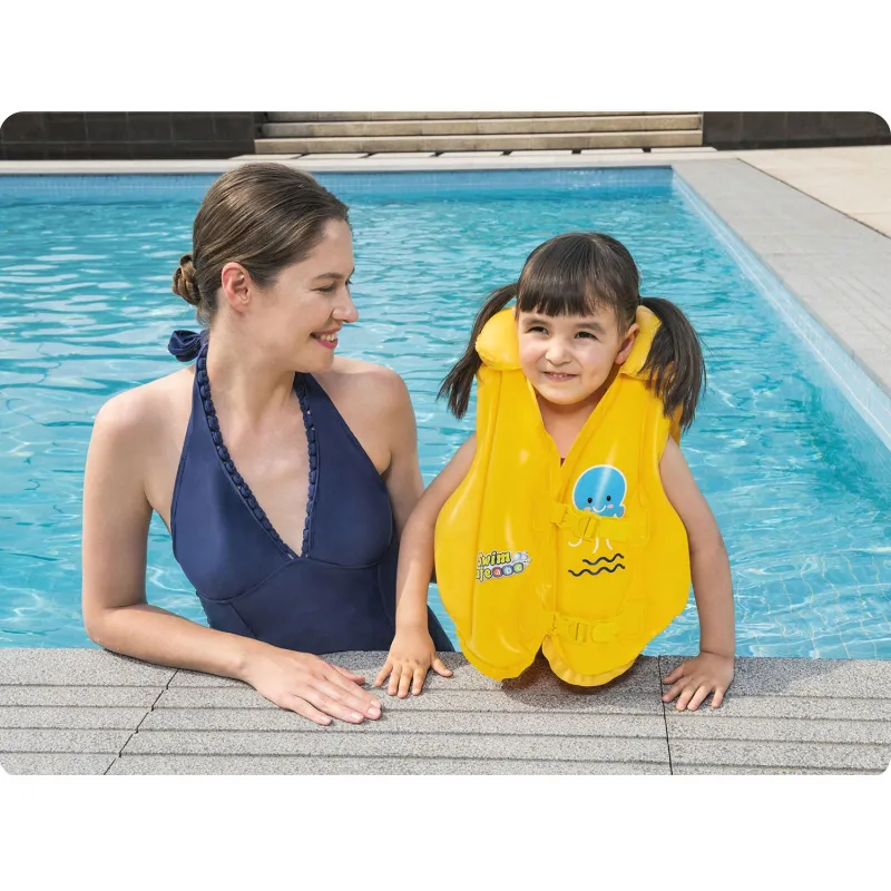 Giubbotto da nuoto morbido e confortevole, ideale per il gioco in acqua, per bambini