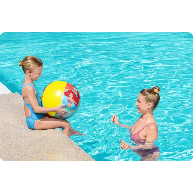 Pallone da spiaggia Disney Princess, ottimo per divertirsi in spiaggia con i bambini