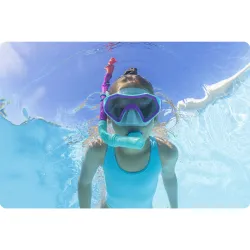 Bestway 25046 Set Snorkeling per Giovani in blu, progettato per adolescenti attivi