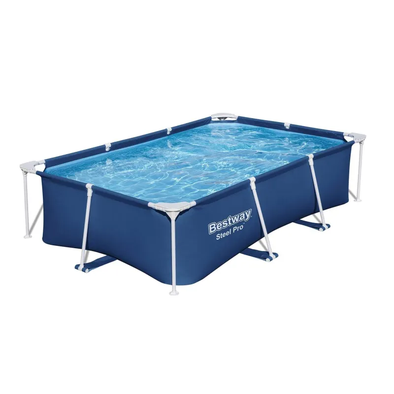 Piscina da giardino 259x170x61 cm adatta per tutta la famiglia