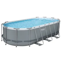 Bestway 56710 Piscina da Giardino 549 x 274 x 122 cm 17in1 ideale per il giardino