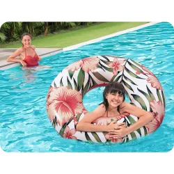 Anello da nuoto morbido 119 cm, confortevole e sicuro per i bambini