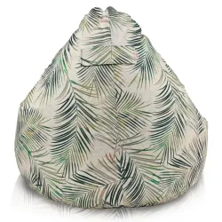 Pouf Poltrona Drop XXL impermeabile, ideale per uso all'aperto e in giardino