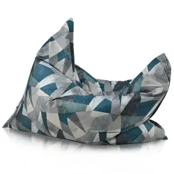 Cuscino gigante beige, impermeabile, per adulti all'aperto