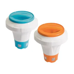 Grande galleggiante per piscina, dosatore di prodotti chimici per piscina Bestway 58474 arancione