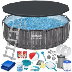Piscina con telaio 366 x 100 cm, perfetta per il giardino, Bestway 5614X