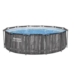 Piscina con telaio resistente, perfetta per i bambini in giardino