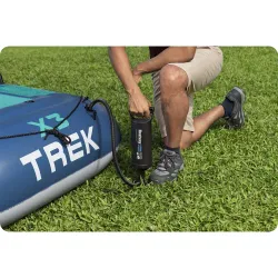 Ponton Trek X3, comodo gommone per rilassarsi in spiaggia