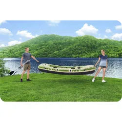 Ponton Voyager X3 294 x 137 cm, realizzato in materiale PVC resistente
