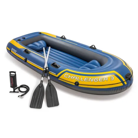 Gommone INTEX 68370 Challenger 3 295 x 137 x 43 cm per avventure acquatiche