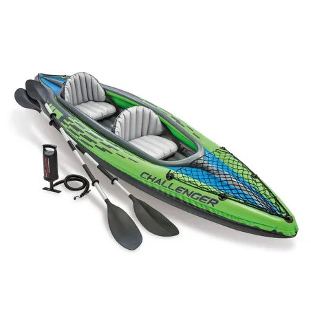 Kayak a due posti INTEX 68306, 351 x 76 x 38 cm, perfetto per avventure acquatiche
