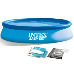 Piscina da giardino con telaio 366 x 76 cm INTEX 28130