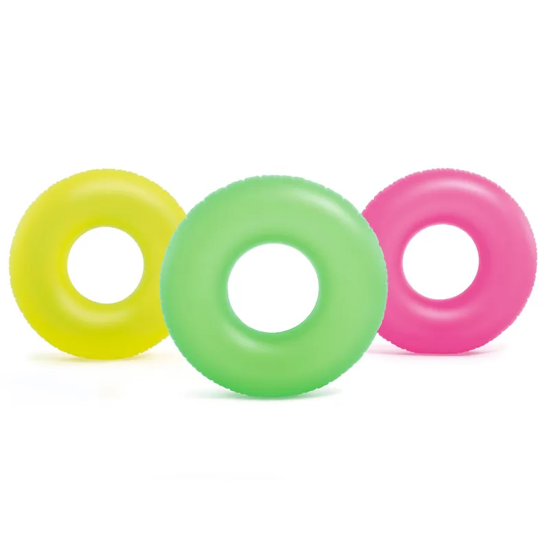 Ciambella da nuoto neon, perfetta per rilassarsi in acqua