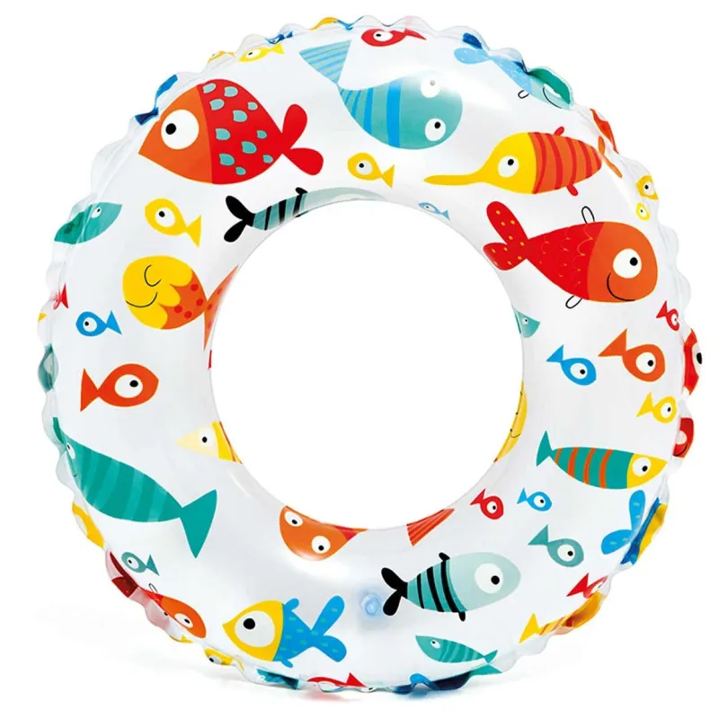 Ciambella da nuoto colorata da 51 cm, perfetta per il divertimento in acqua