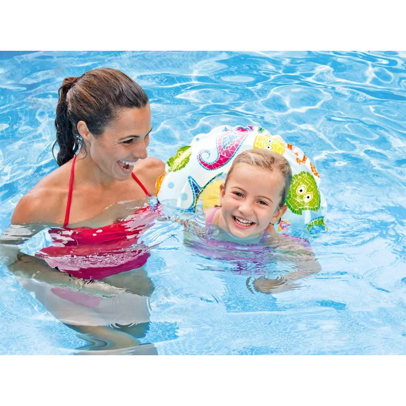 Ciambella da nuoto da 51 cm, ottima per i bambini in spiaggia o in piscina