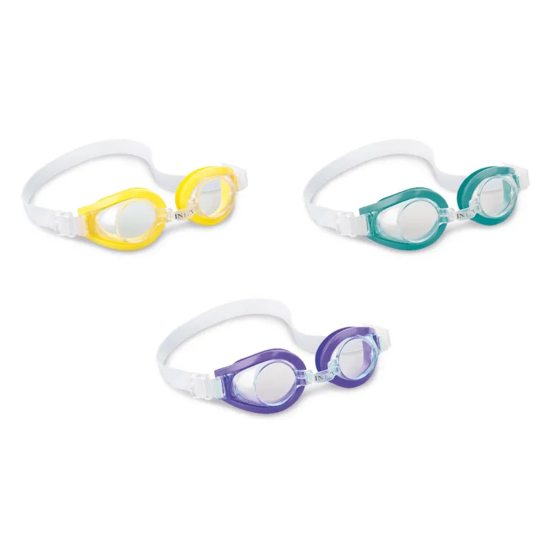 Occhiali da nuoto per bambini Intex 55602 viola, perfetti per il divertimento in acqua