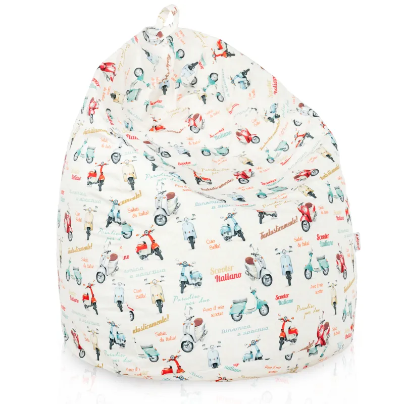 Fodera Di Pouf Sacco XXL Rivestimento Colori e Tessuti