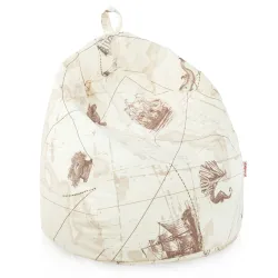 Fodera Di Pouf Sacco - Stampa Premium