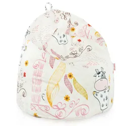 Fodera Di Pouf Sacco - Stampa Premium