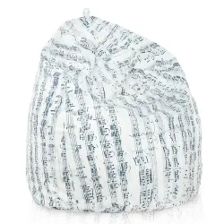 Fodera Di Pouf Sacco XL Rivestimento Colori e Tessuti