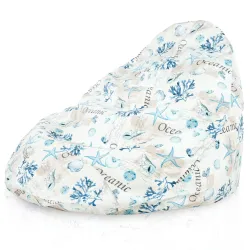 Fodera Di Pouf Poltrona Goccia - Stampa Premium