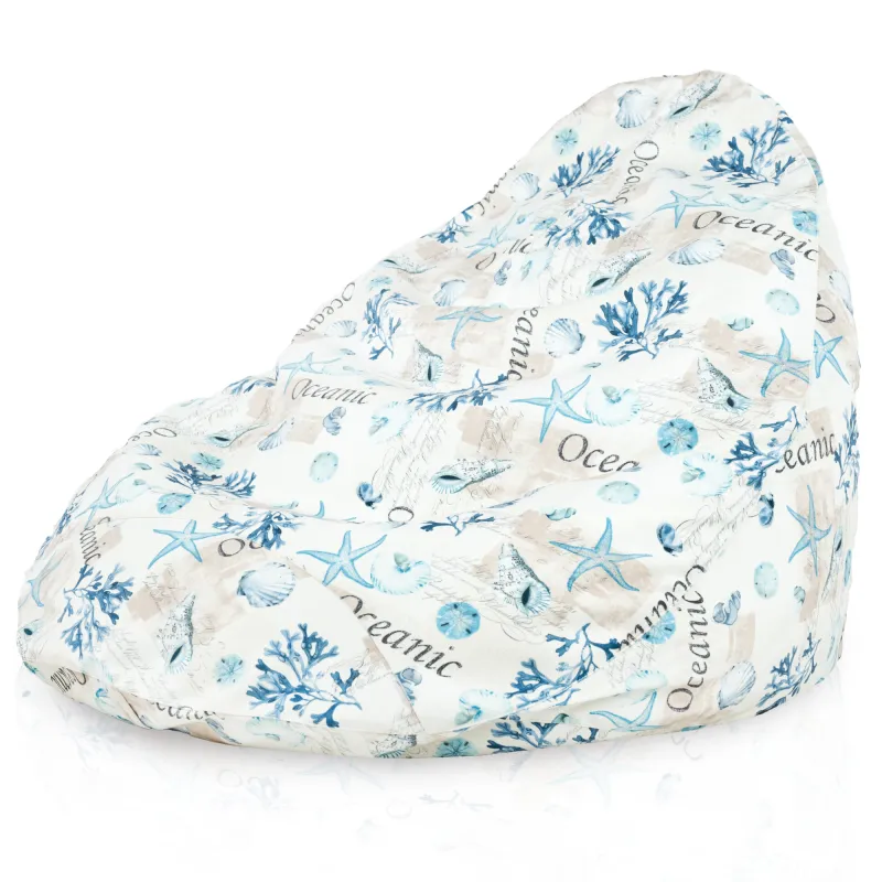 Fodera Di Pouf Poltrona Goccia XXL Rivestimento Colori e Tessuti