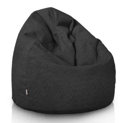 Fodera Di Pouf Sacco - Tessuto Bouclè