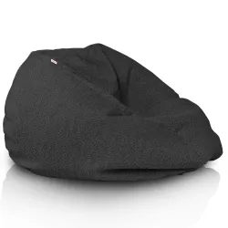 Poltrona Pouf Sacco L per bambini - Tessuto Bouclè – vista 20