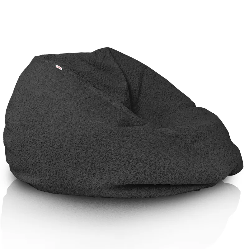 Poltrona Pouf Sacco L per bambini - Tessuto Bouclè – vista 20