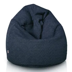 Poltrona Pouf Sacco L per bambini - Tessuto Bouclè – vista 27