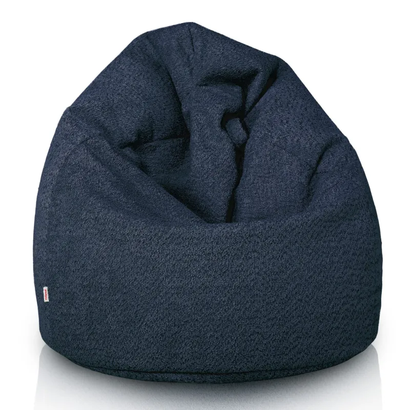 Poltrona Pouf Sacco L per bambini - Tessuto Bouclè – vista 27