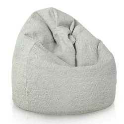 Fodera Di Pouf Sacco - Tessuto Bouclè