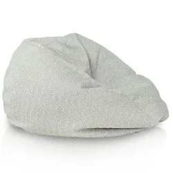 Poltrona Pouf Sacco L per bambini - Tessuto Bouclè – vista 32