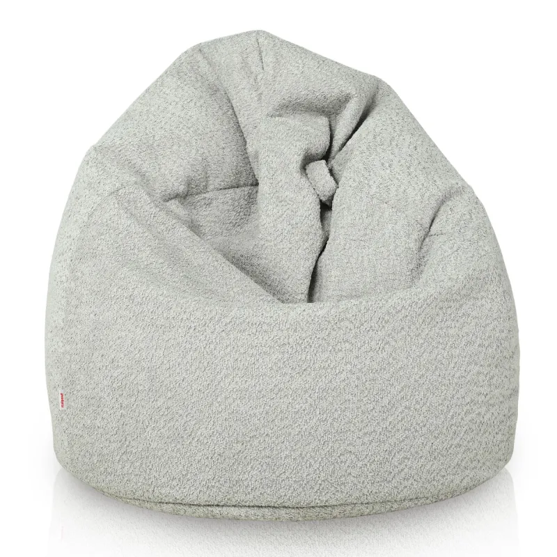Poltrona Pouf Sacco L per bambini - Tessuto Bouclè – vista 33