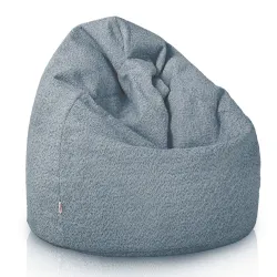 Fodera Di Pouf Sacco - Tessuto Bouclè
