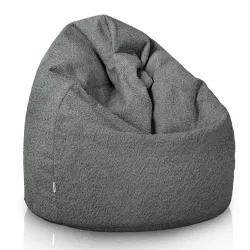 Fodera Di Pouf Sacco - Tessuto Bouclè