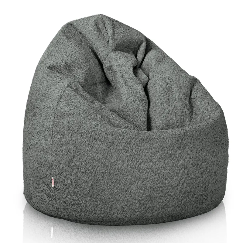Poltrona Pouf Sacco L per bambini - Tessuto Bouclè – vista 55